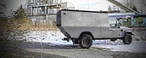 Projekt basecab Visualisierung einer Leerkabine für Land Rover Defender